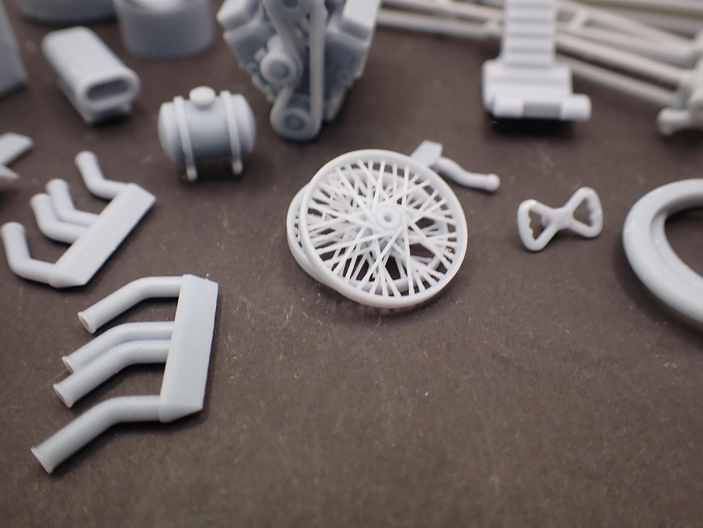 1/25 Front Engine Dragster 3D printed kit
