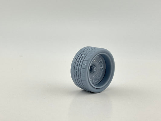 1/24 Buick GNSX wheels and tires 19 inch front 20 rear