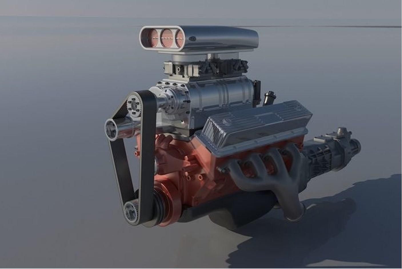 454 Dual Carb Supercharged