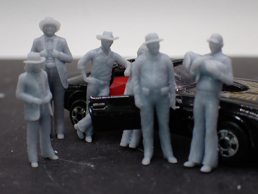 1/64 3-D printed Smokey and the bandit includes JR