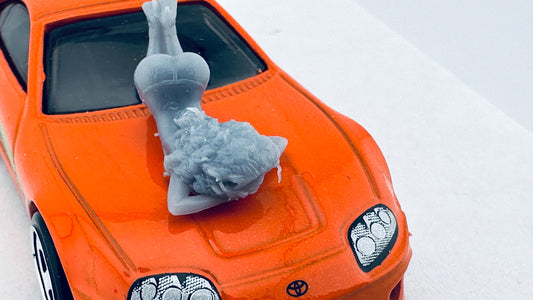 1/64 3-D printed Gisele does not include the car