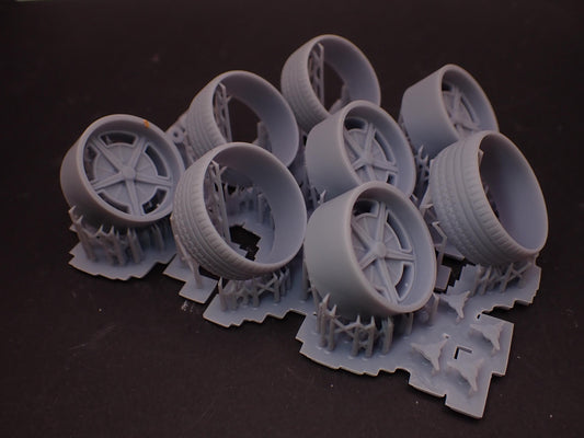 1/24 Ridler Wheels Tires