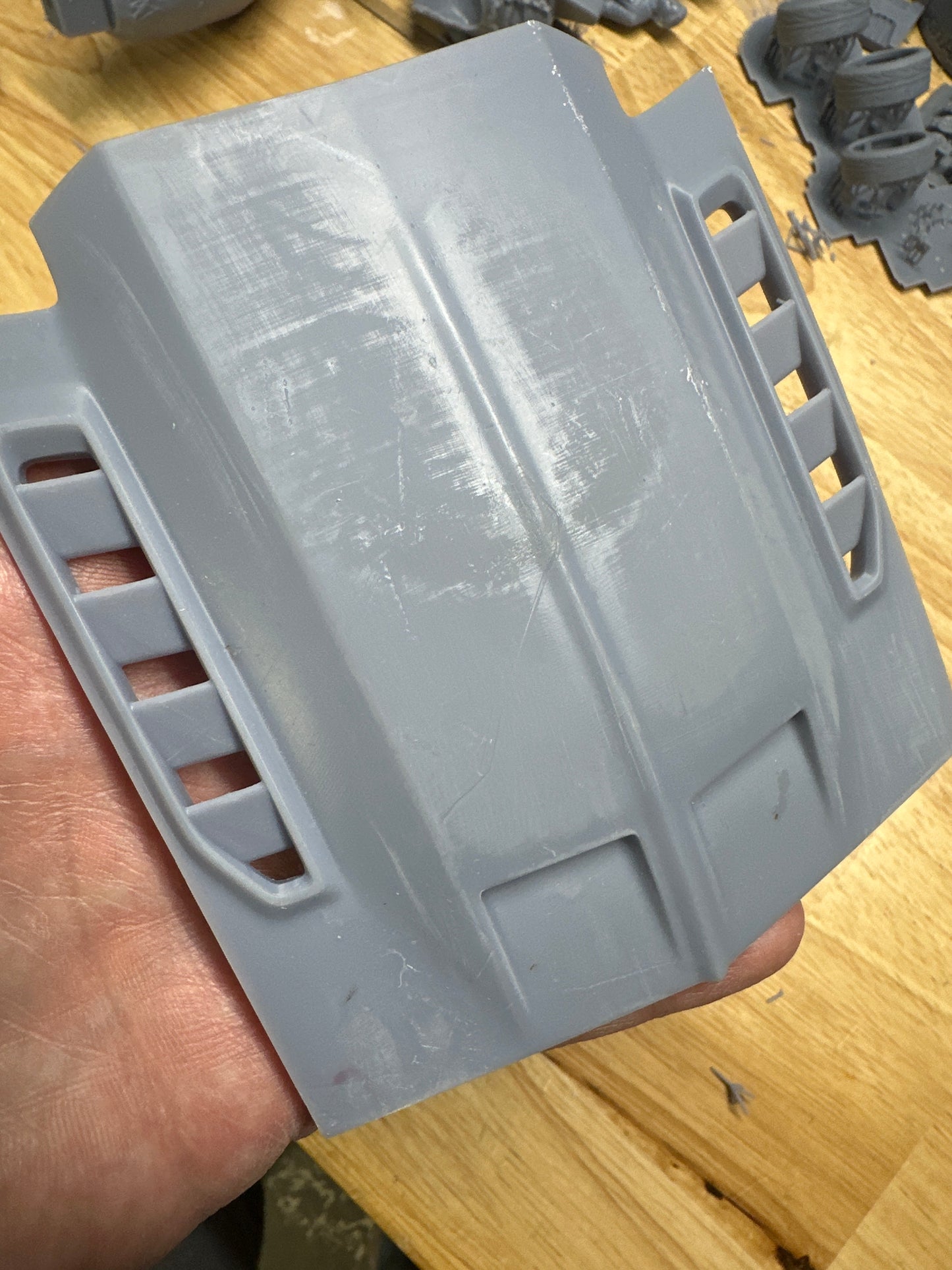 112 scale Camaro factory reject hood