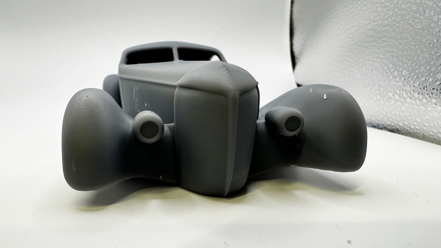 1/25 scale, fully custom Cadillac body and hood