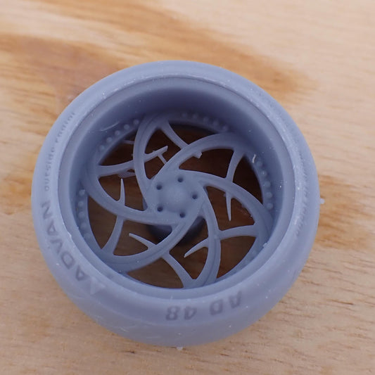 1/25 AMANI ALVA wheels and tires read description