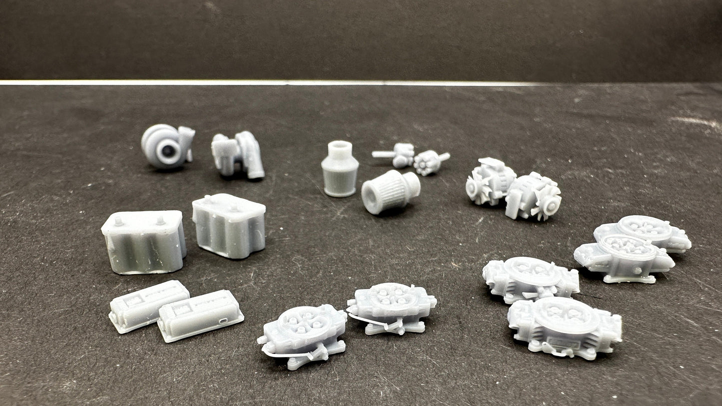 Sampler Model Car upgrade set