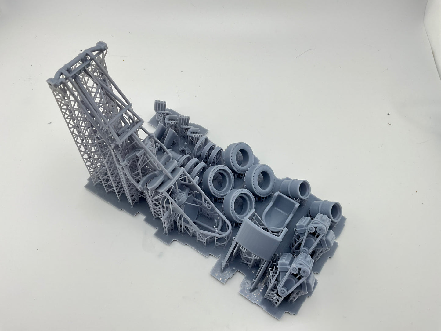 Dual Engine 6 wheel Old Dragster