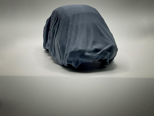 1/25 scale covered up VW BEETLE for Diorama 3d printed
