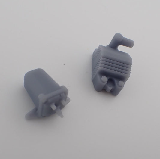 MSD Coils 3d printed for 1:12 scale set of 2