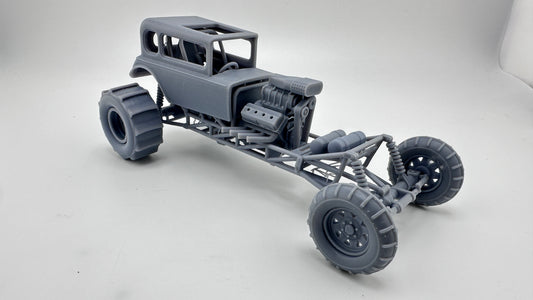 Hot Rod Mud Dragster 1/25