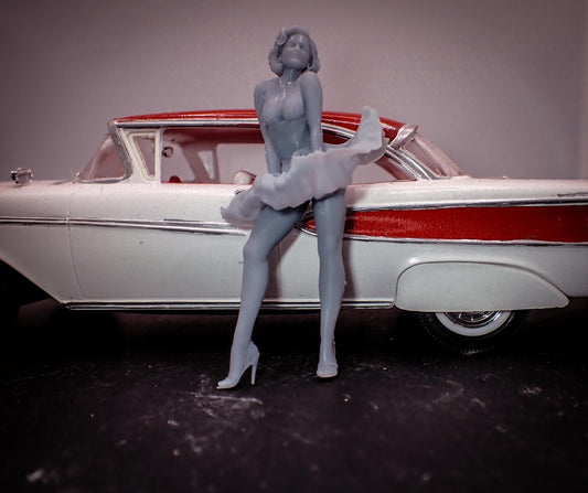 JFK and Marilyn Scale Model 3D 3 options