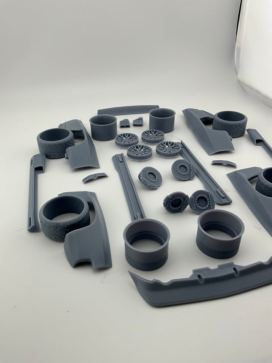 1/16 scale 68/69 Charger Widebody kit