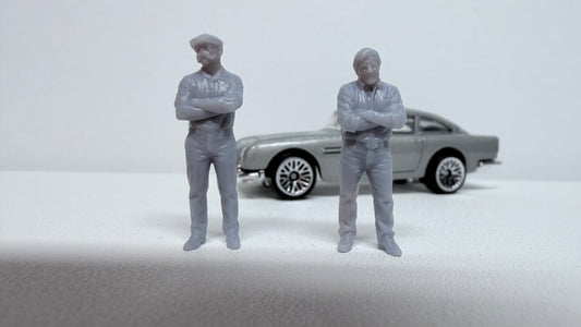 1/64 Jay Leno and Dennis Gage