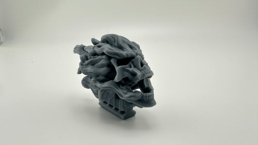 Flaming Skull Scoop and Blower