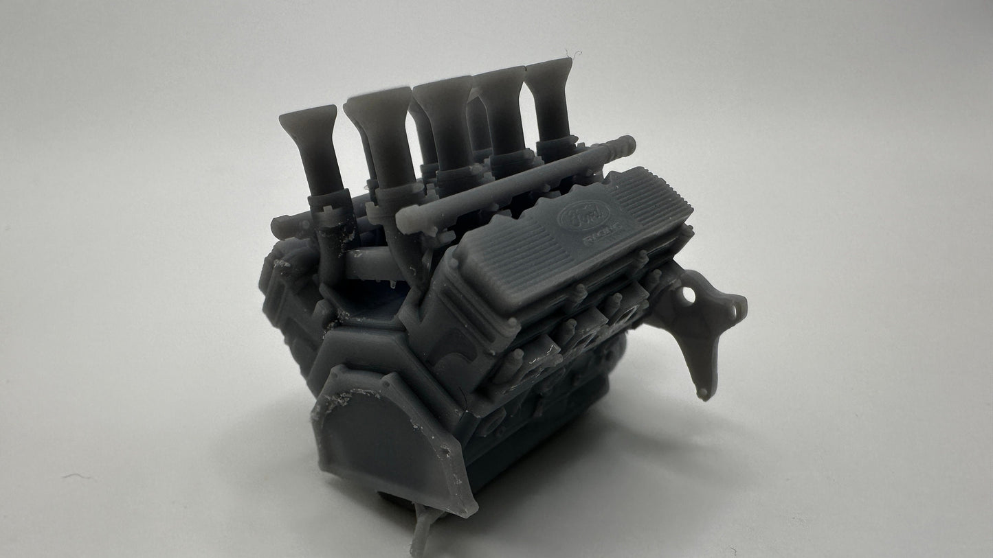 model car Gymkhana Seven Mustang engine with exhaust Ken Block