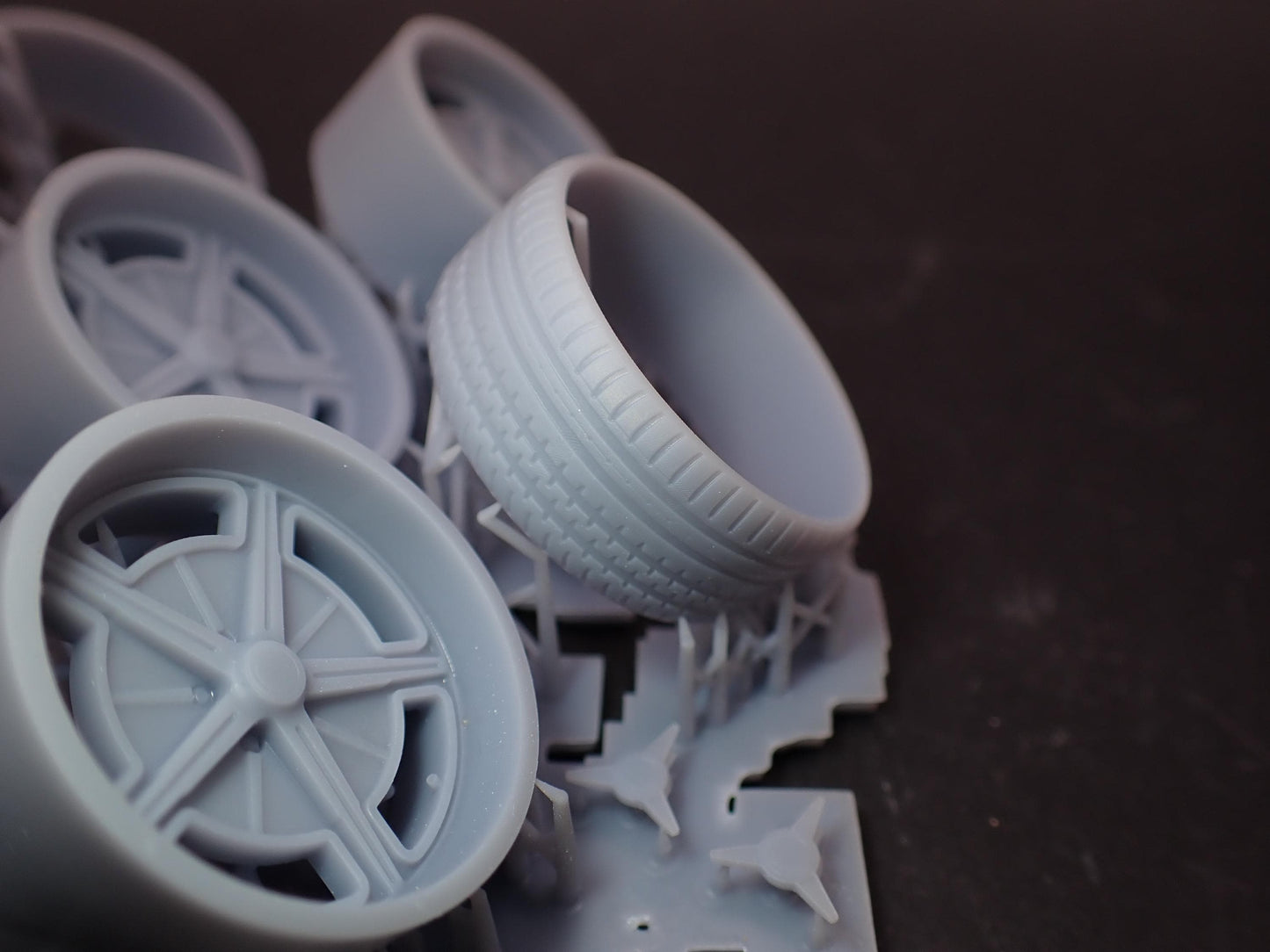 1/24 Ridler Wheels Tires