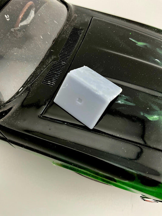 Macbook for Scale Model cars diorama 3d printed