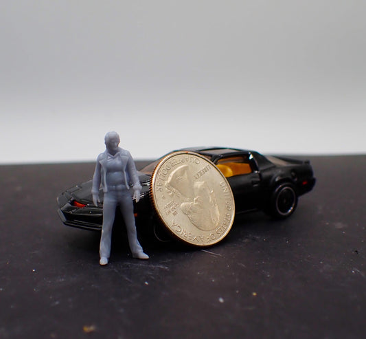 1:64 Michael Knight Rider 3d printed