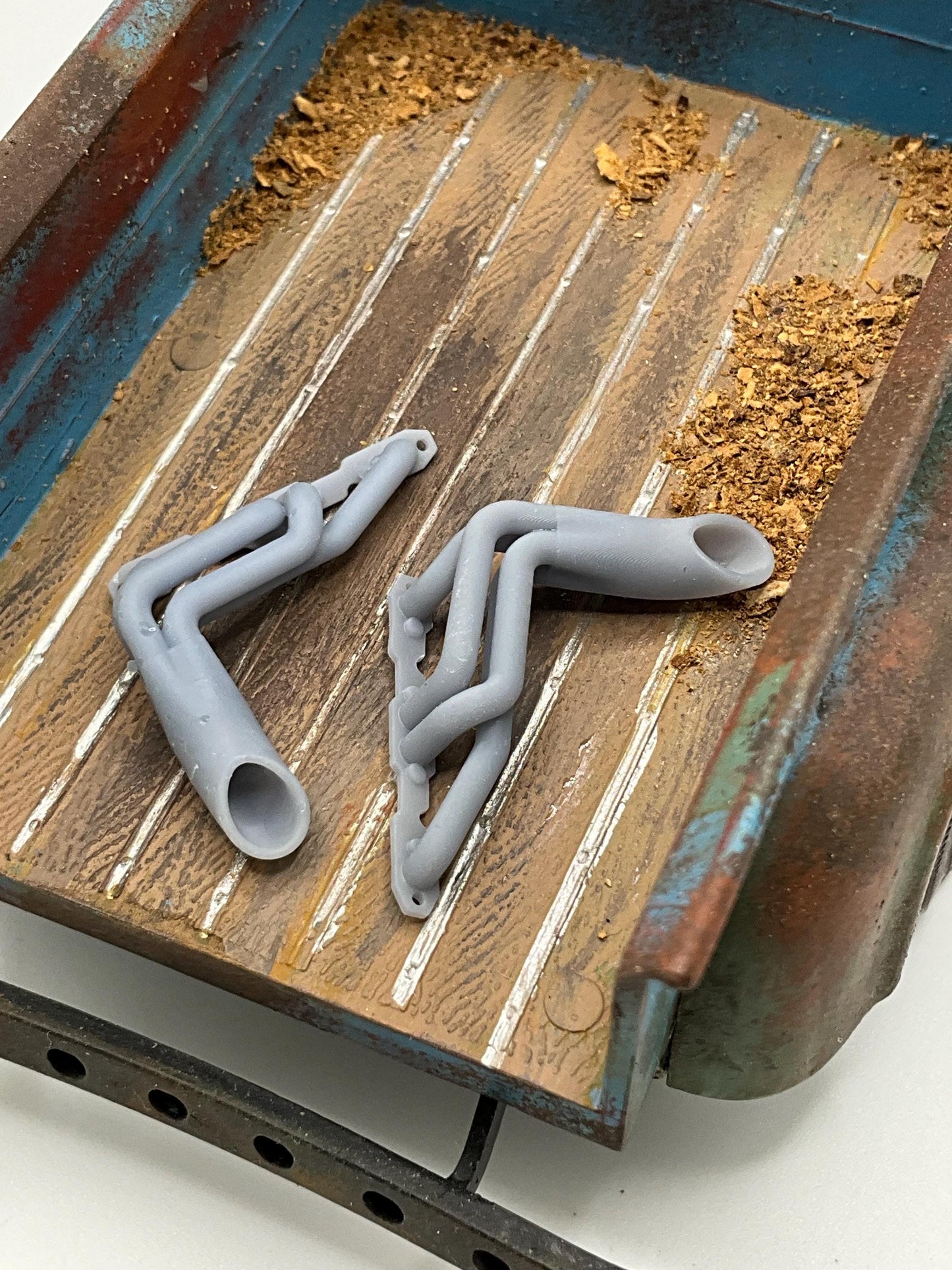 1/25 gasser headers 3Dprinted