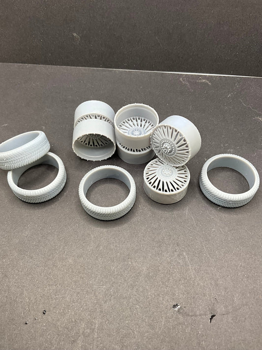 1:25 dually wheels and tires