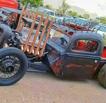 Straight up Rat Rod headers