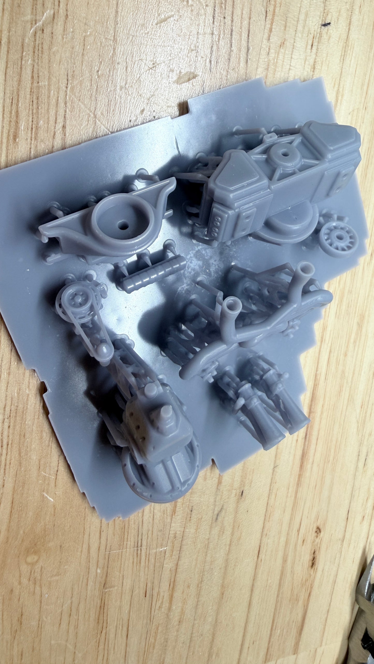 VW billet injected show motor with transmission