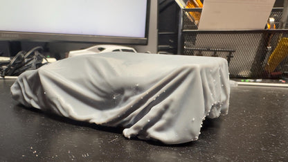 1/25 scale, Lamborghini under car cover