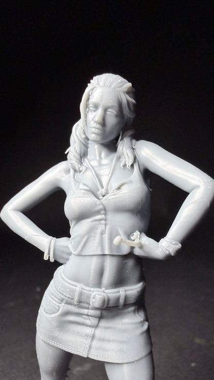 scale Mikaela Megan Fox Transformers figurine model car