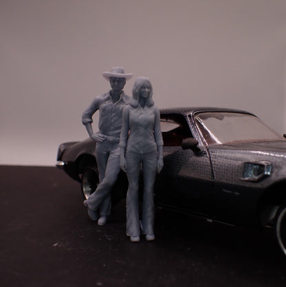 1:25 Smokey and Bandit figurines 3d printed each or all 7 includes JR