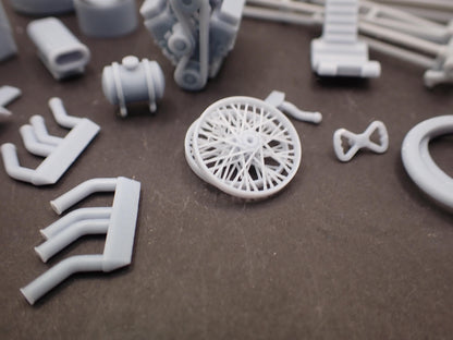 1/25 Front Engine Dragster 3D printed kit