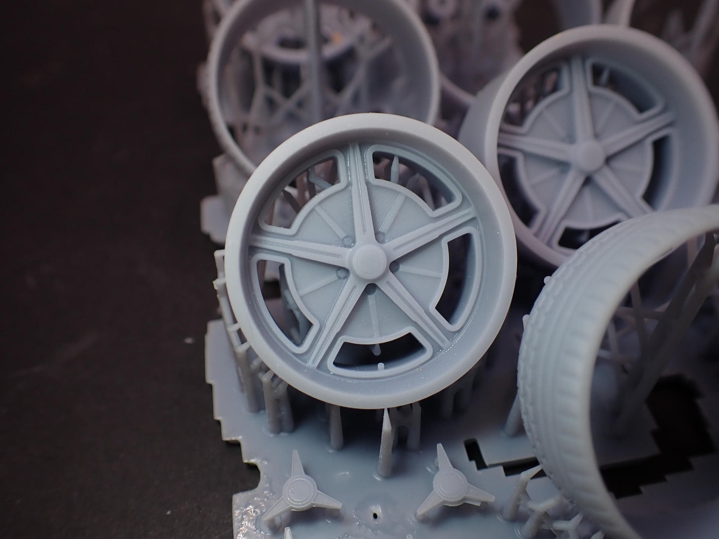1/24 Ridler Wheels Tires