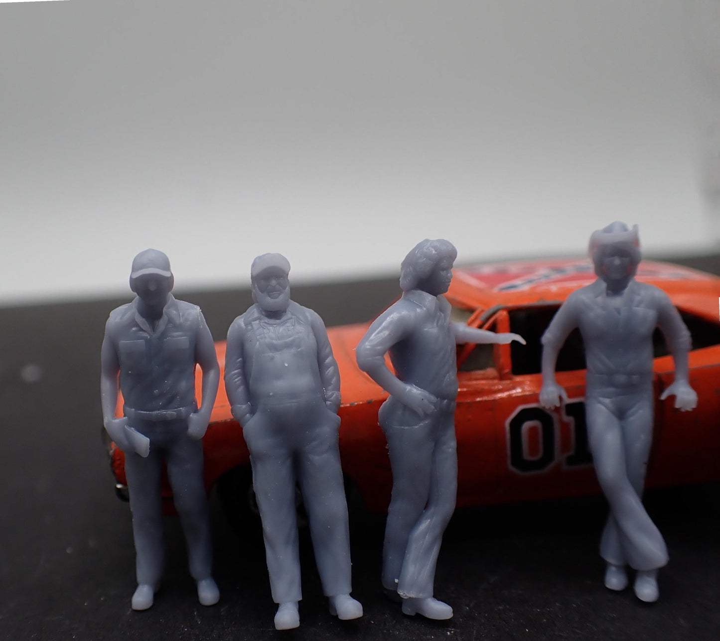 1/64 Dukes of Hazzard 3D printed figures