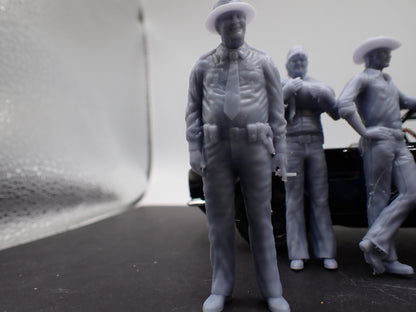 1:25 Smokey and Bandit figurines 3d printed each or all 7 includes JR