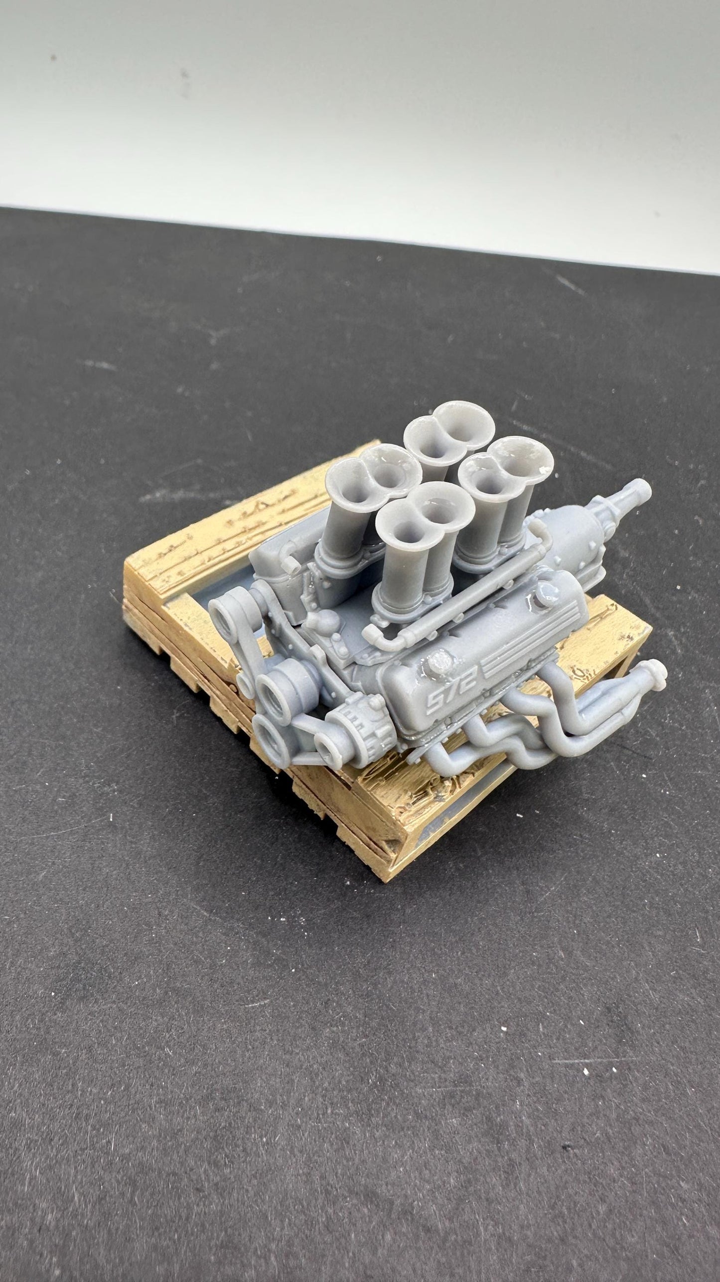 3d printed 572 with webber and velocity stacks