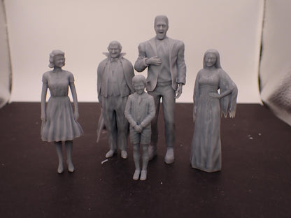 Scale Model Munsters 3D printed