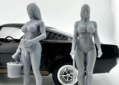 Car Wash Girls set 2