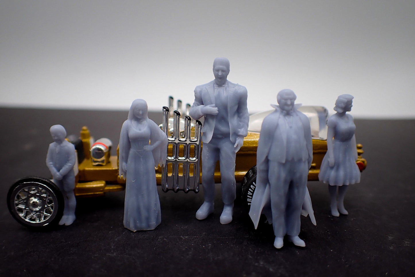 1/64 Munsters 3d printed (does not include car)