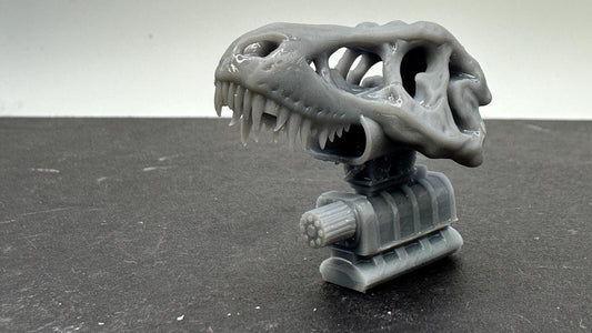 T-REX scoop and Supercharger 1:25 scale 3D printed