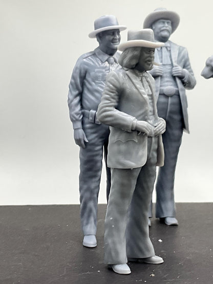 1:18 Smokey And The Bandit figures includes JR 3d printed