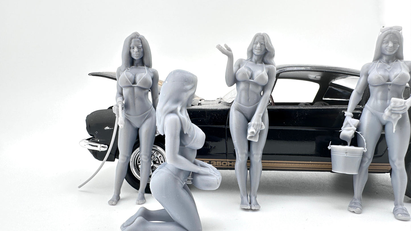 Car Wash Girls set 2
