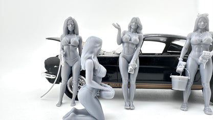 Car Wash Girls set 2