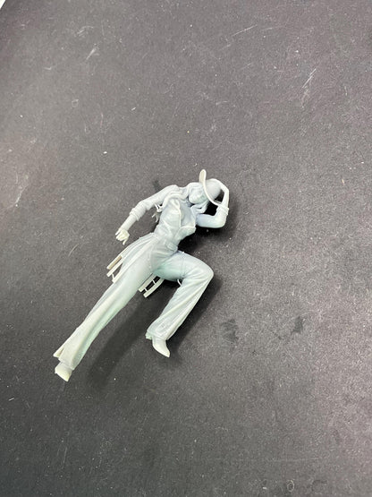 cathy cowgirl for model car diorama 3d printed