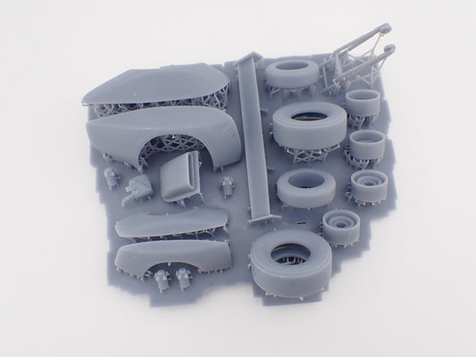 Drag Bodykit 70 Chevell 1/25 3d printed