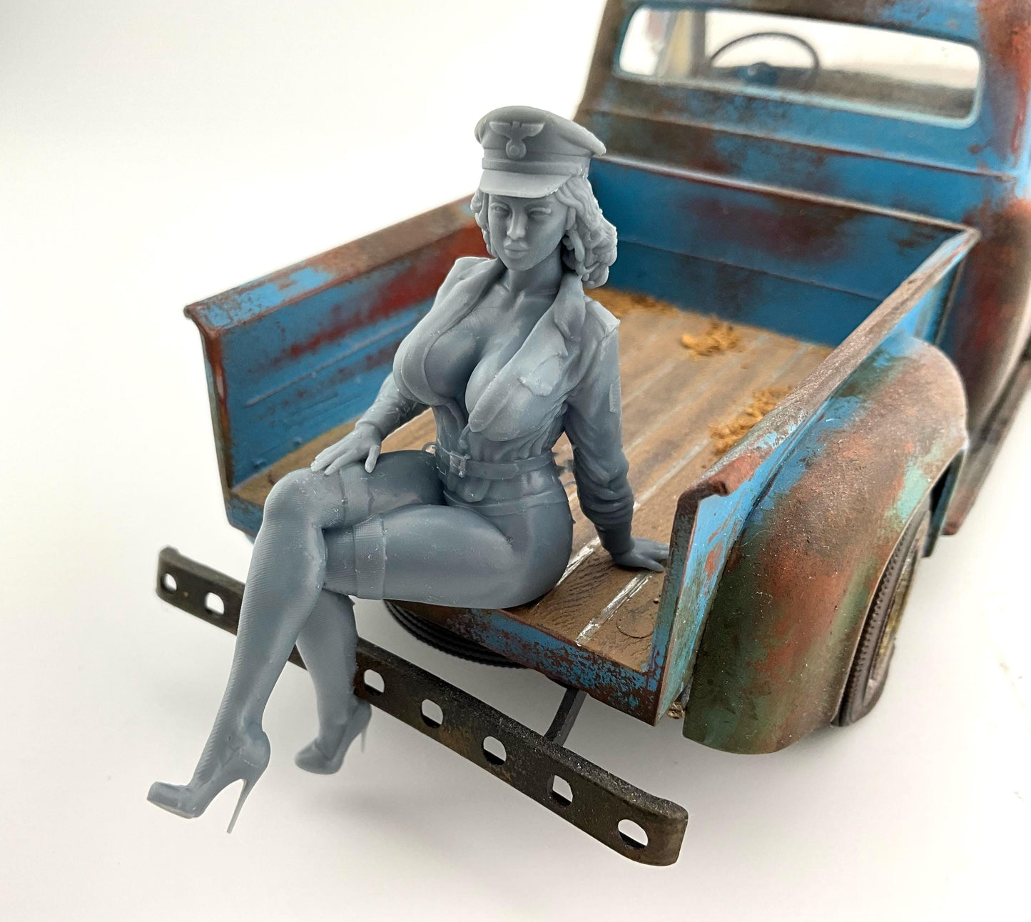 Miss Behavin figurine for diorama