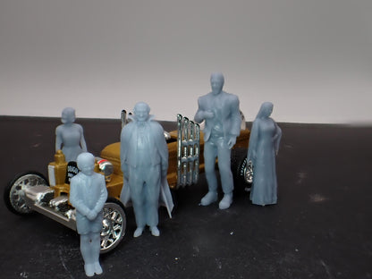1/64 Munsters 3d printed (does not include car)