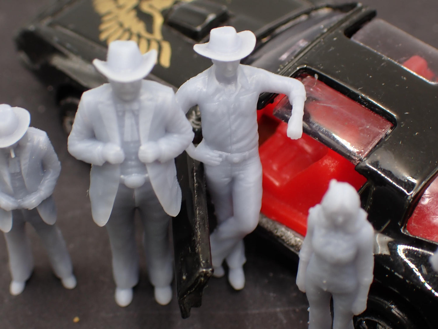 1/64 3-D printed Smokey and the bandit includes JR