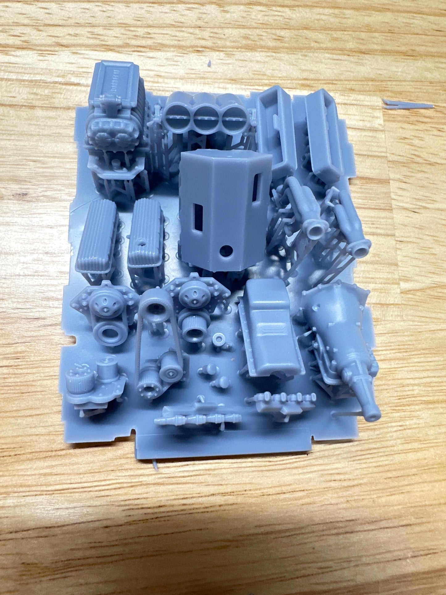572 big block Chevy supercharged 3d printed