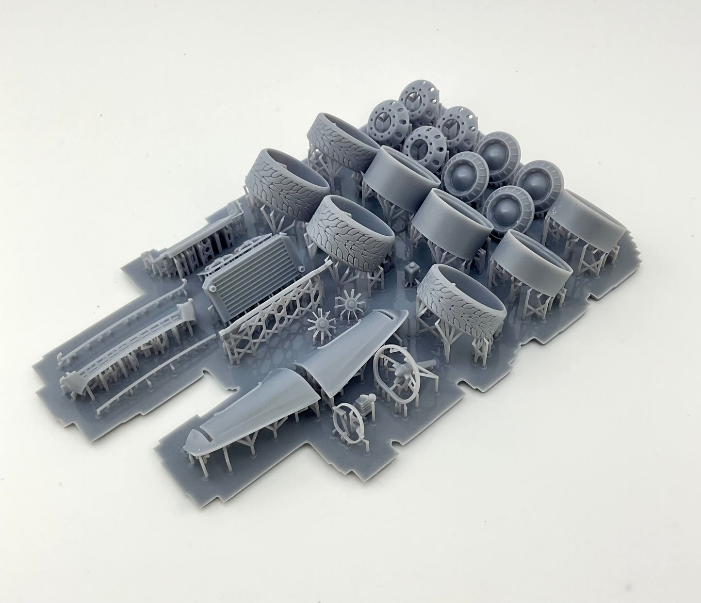 55 Chevy Bel Air pro touring kit for AMT