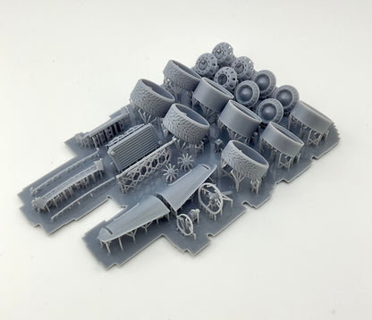 55 Chevy Bel Air pro touring kit for AMT