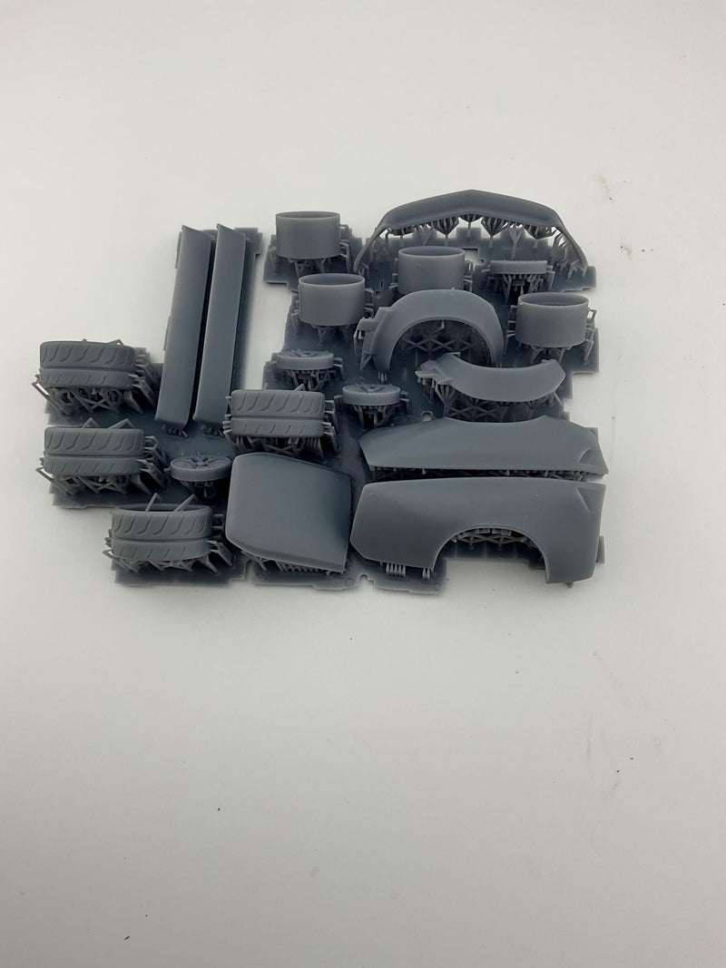 1/25 boss 1969 body kit w wheels